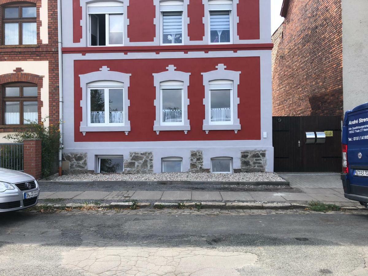 Ferienwohnung kleiner vampir Thale Exterior foto